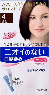 Dariya Salon de Pro #4 Light Brown 40g+40g