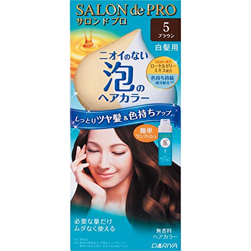 Dariya Salon de Pro One Push Bubble #4S Sweet Brown 40g+40g