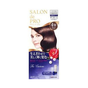 Dariya Salon De Pro One Push The Cream #4W Warm Brown 50g+50g