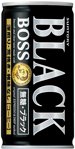 Suntory Boss Black Coffee 185g