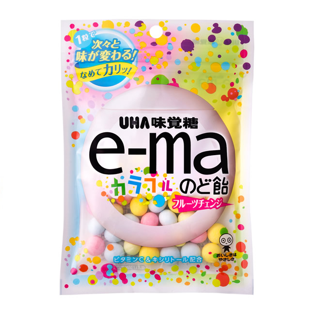 UHA E-Ma Colourful Fruit Nodo Ame 50g