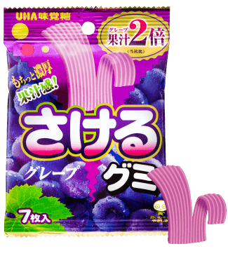 UHA Sakeru Grape 42g