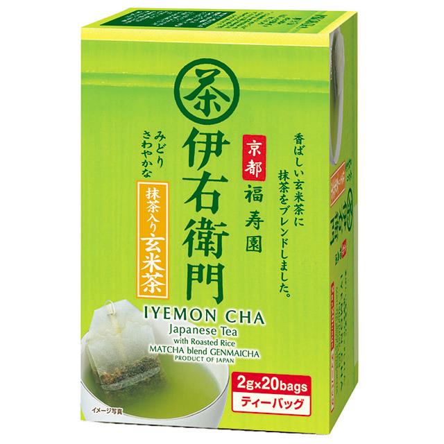 Ujinotsuyu Iemon Genmaicha Bag 20p x 2g