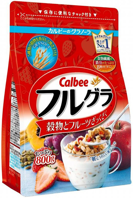 Calbee Frugra 800g