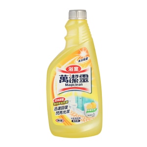 Kao Magiclean Bath Lemon Cleaner Refill 500ml