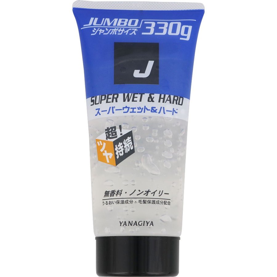 Yanagiya J Super Hard & Wet Hair Gel 330g