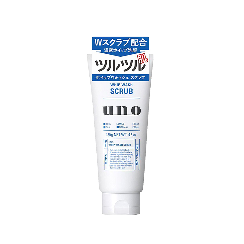 Shiseido Uno Whip Wash Scrub 130g