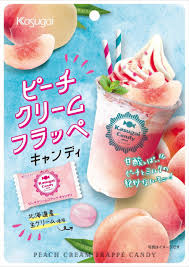 Kasugai - Peach Cream Frappe Candy 80g