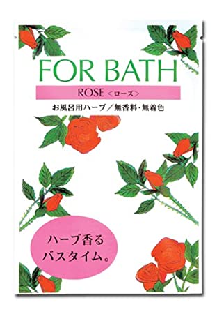 JAPAN GREENTEA - For Bath Rose 7g