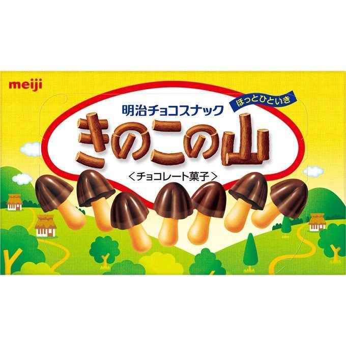 MEIJI - Kinokonoyama Mushroom Chocolate 74g