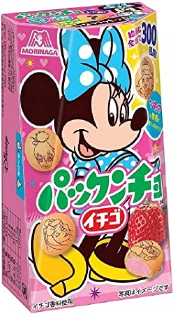 MORINAGA - Pakkuncho Strawberry 47 g