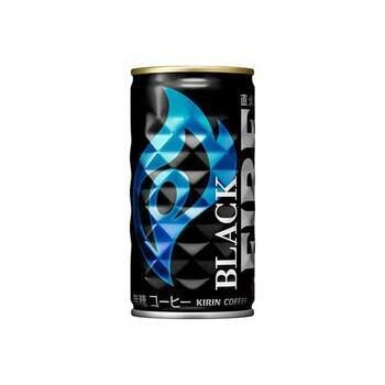 KIRIN - Fire Black Coffee Drink 185g