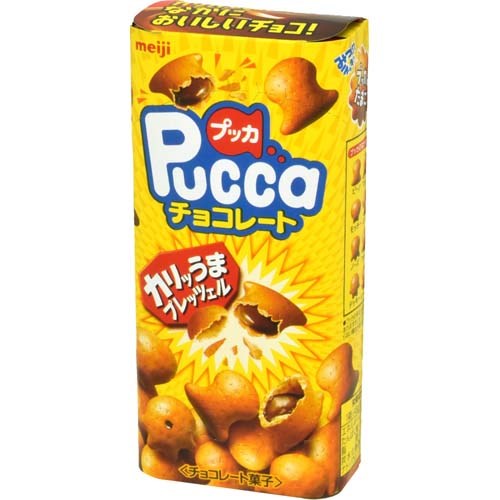 MEIJI - Pucca Chocolate Snack 43g