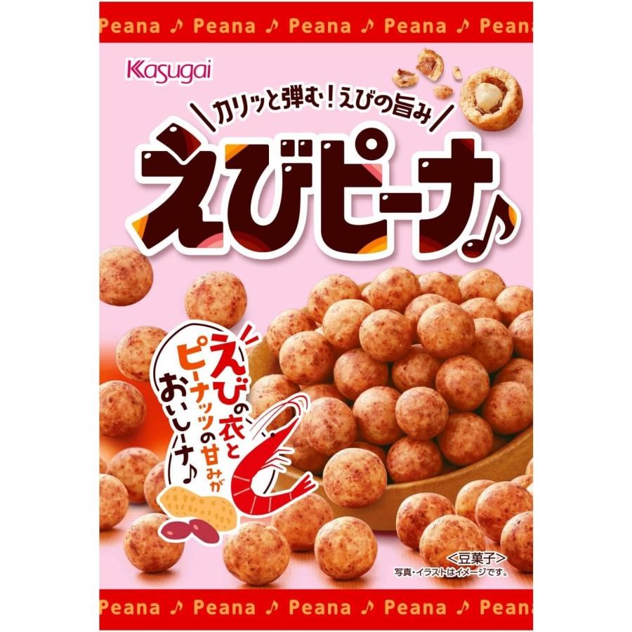 KASUGAI - Peanut Ebi Zipper Bag 89g