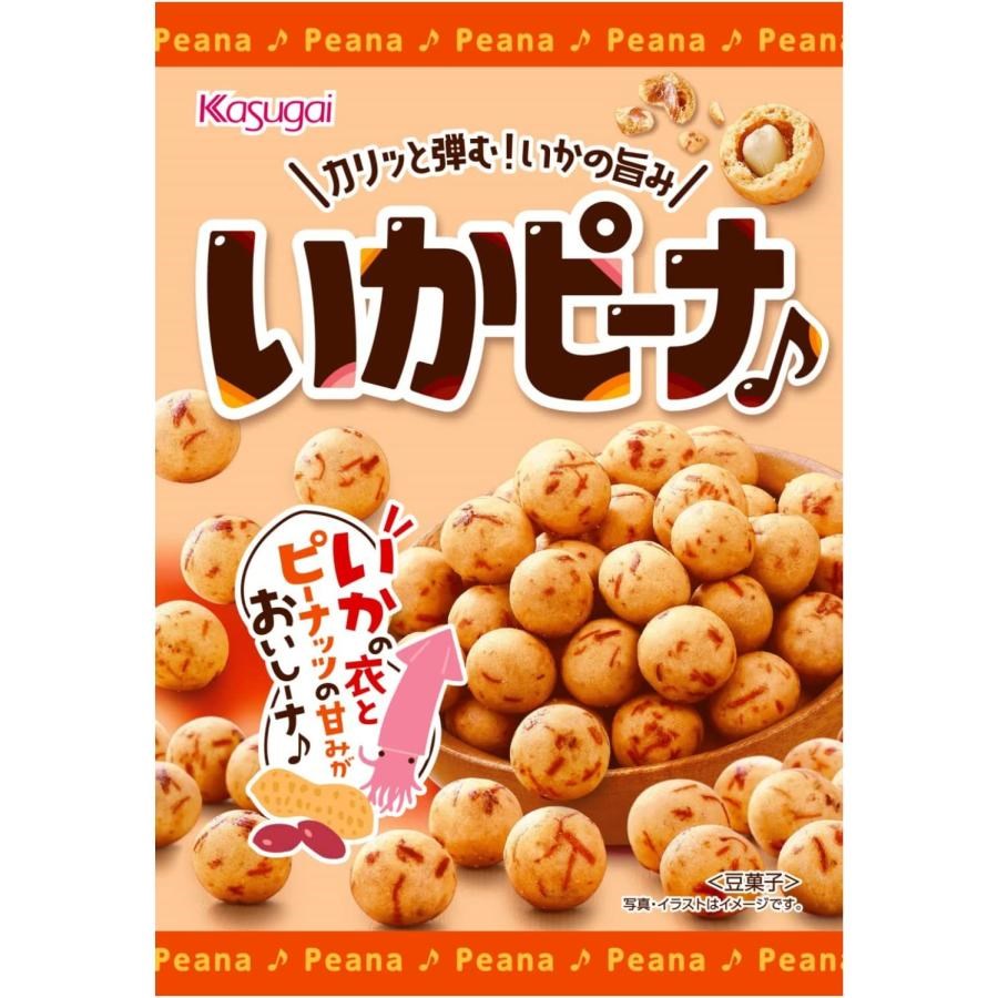 KASUGAI - Peanut Ika Zipper Bag 89g