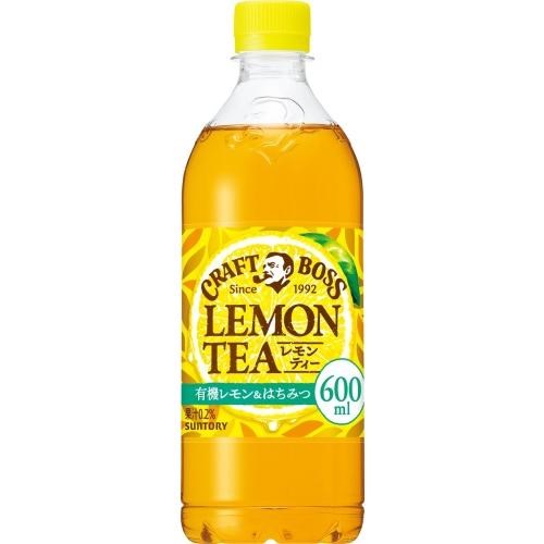 SUNTORY - Craft Boss Lemon Tea 600ml PET