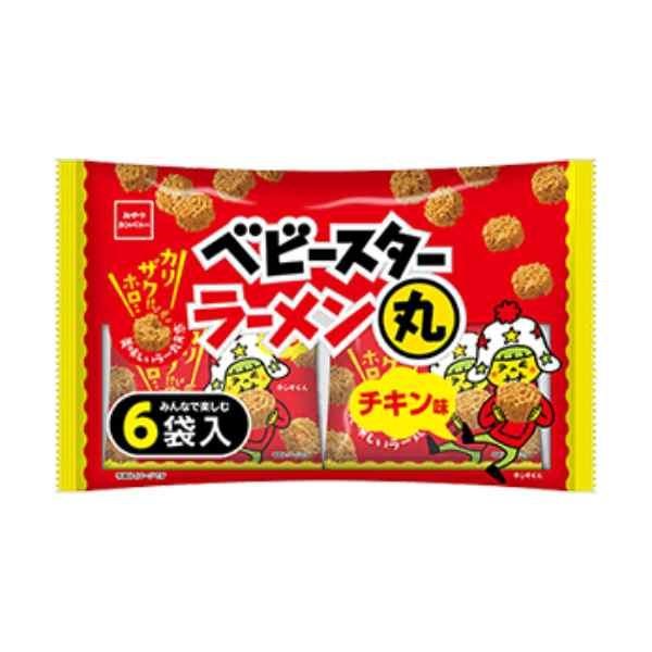 OYATSU COMPANY - Baby Star Ramen Maru Chicken Snack 132 g