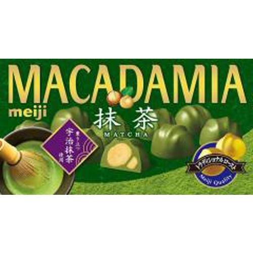 MEIJI - Matcha Macadamia Chocolate 63g