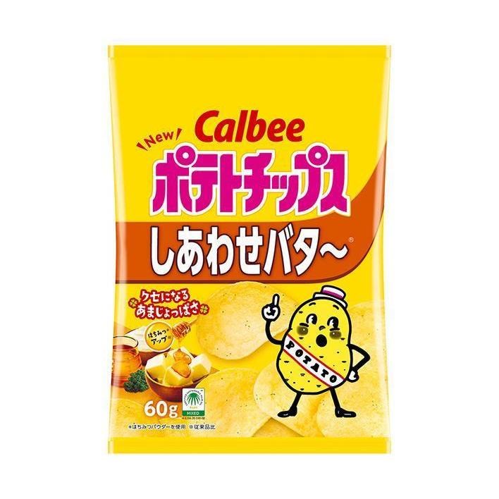 CALBEE - Potato Chips Happy Butter Potato Chips 60g