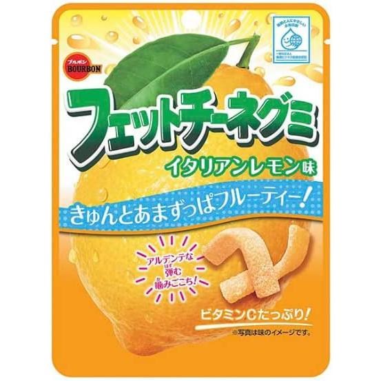 BOURBON - Fettuccine Lemon Gummy 50g