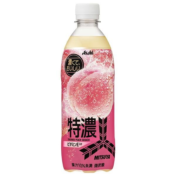 ASAHI INRYO - Mitsuya Peach Squash 500ml PET