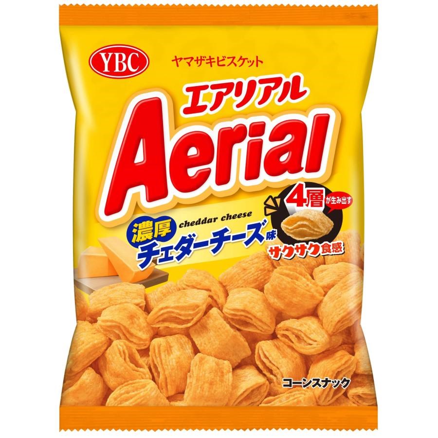 YBC - Aerial Rich Cheddar Corn Snack 65g