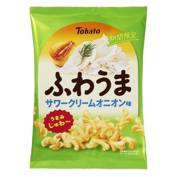 TOHATO - Fuwauma Sourcream Onion Corn Snack 55g