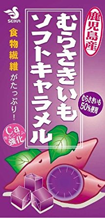 [0109302J] Seika Shokuhin Purple Yam Soft Caramel 70g