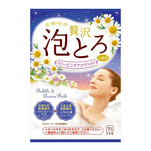 [COW00520] COW SOAP - Bubble & Aroma Bath Salt 30g Sleeping Aroma