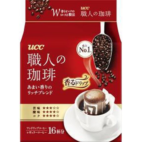 [UCC14882] UCC - Artisanal Rich Blend Drip Coffee 16P