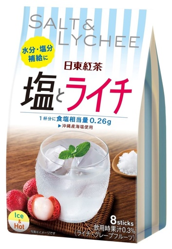 [MIT51117] MITSUI NORIN - Salt and Lychee Drink Powder 9.8g x 8p