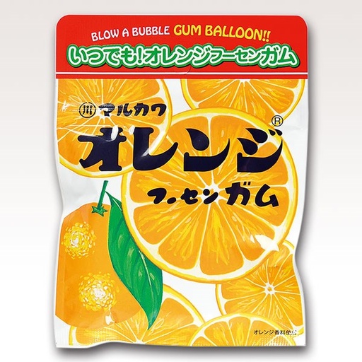 [MAR42401] MARUKAWA - Zip Bag Orange Gum 47g