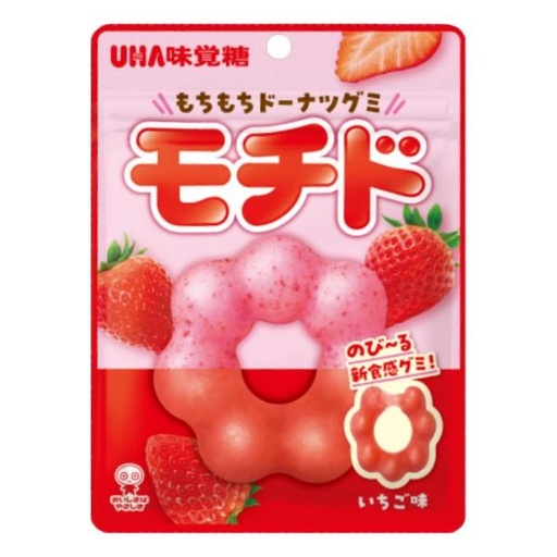 [UHA77022] UHA - Strawberry Ring Gummy 40g