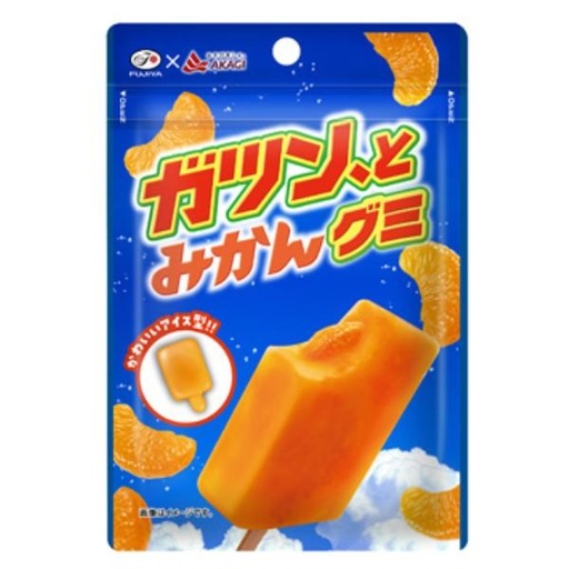 [FUJ12484] FUJIYA - Gatsun Mikan Gummy 53g