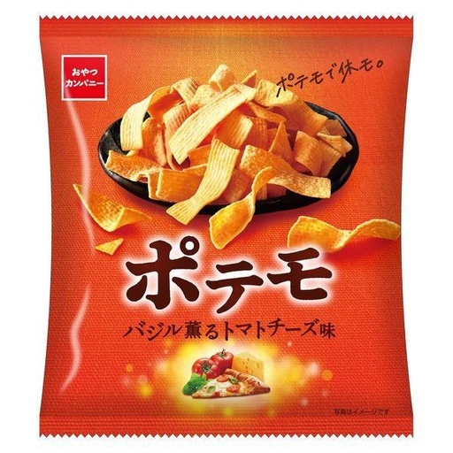 [OYA07376] OYATSU COMPANY - Potemo Tomato Cheese Snack 61g