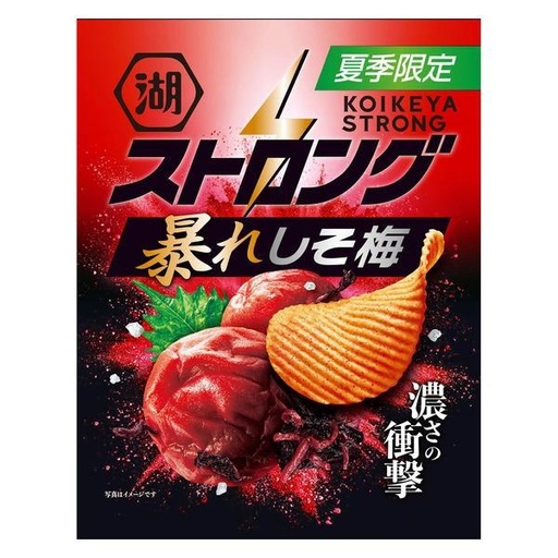 [KOI16958] KOIKEYA - Strong  Potato Chips Plum Potato Chips 52g