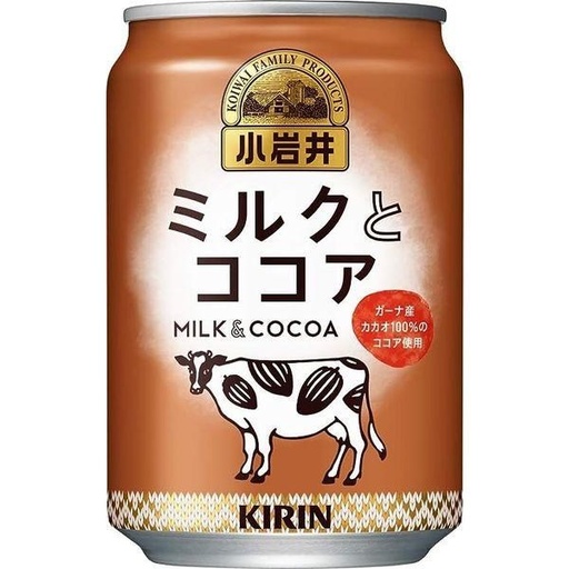 [KIR08316] KIRIN - Koiwai Milk & Cocoa CAN 280g